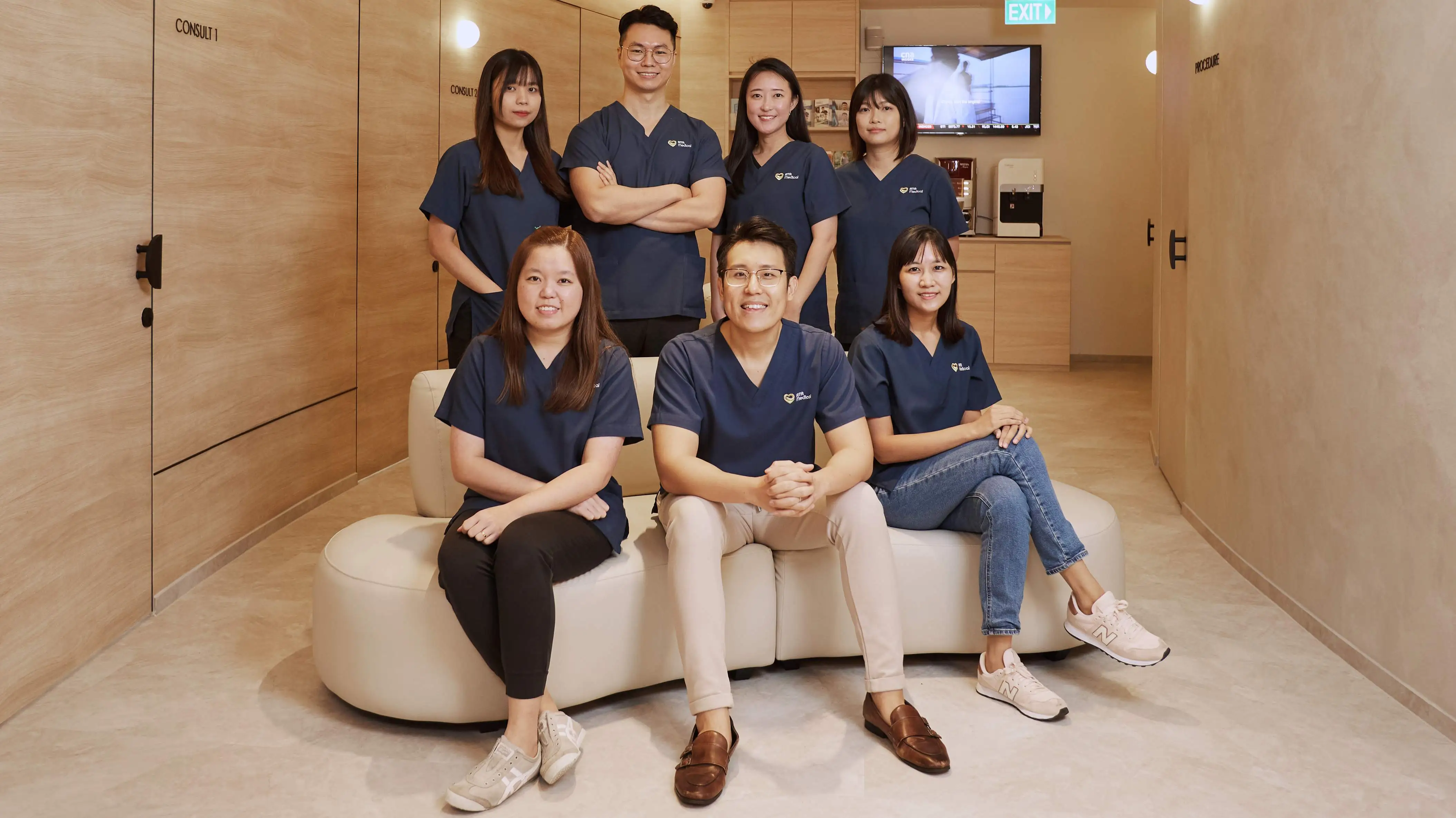 Professional medical staff at tellme.sg